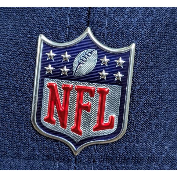 New Era 39Thirty New England Patriots Blue Fitted Embroidered Hat Small/Medium - Picture 9 of 15